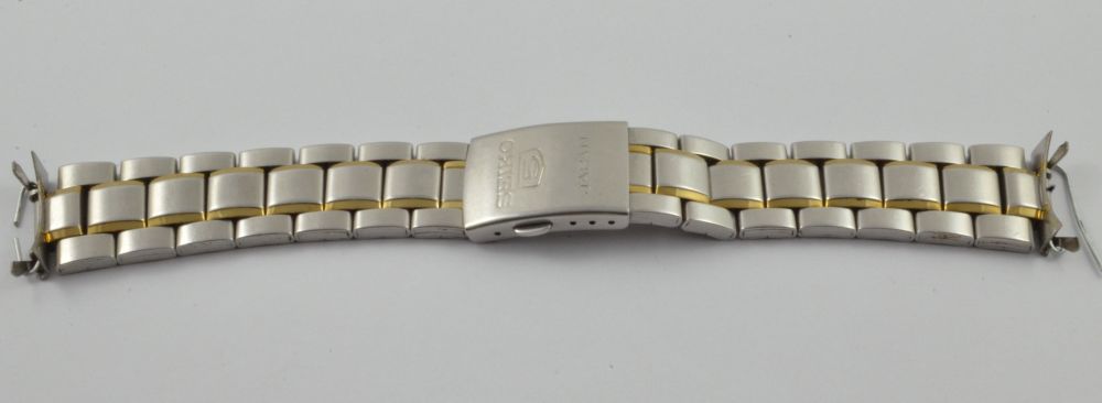 SEIKO STAHL GOLD ARMBAND BRACELET F R 5 SPORTS HERREN UHR BRACELET