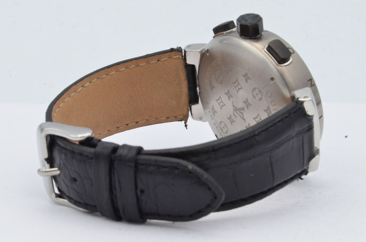 Aus echtem Leder Armband für LV Uhr Angehoben Mund für Louis