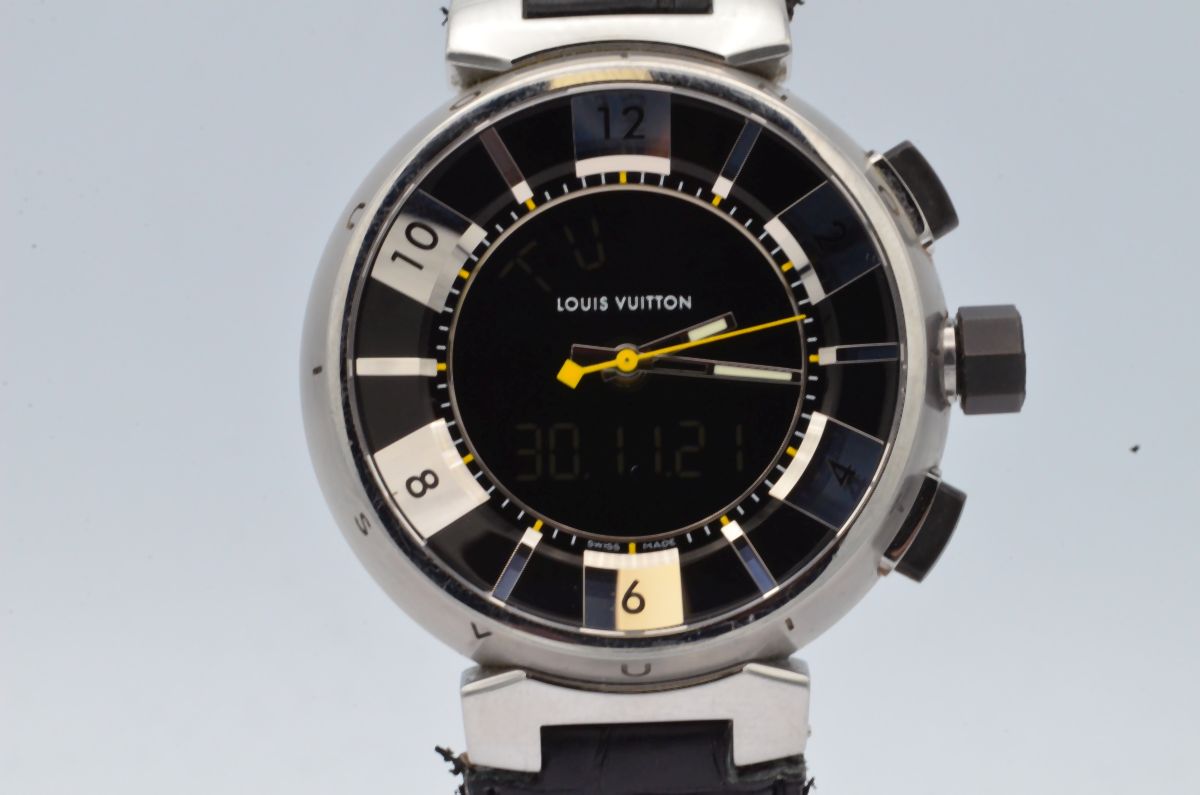 Louis Vuitton Uhren aus Stahl - Schwarz - 33237039