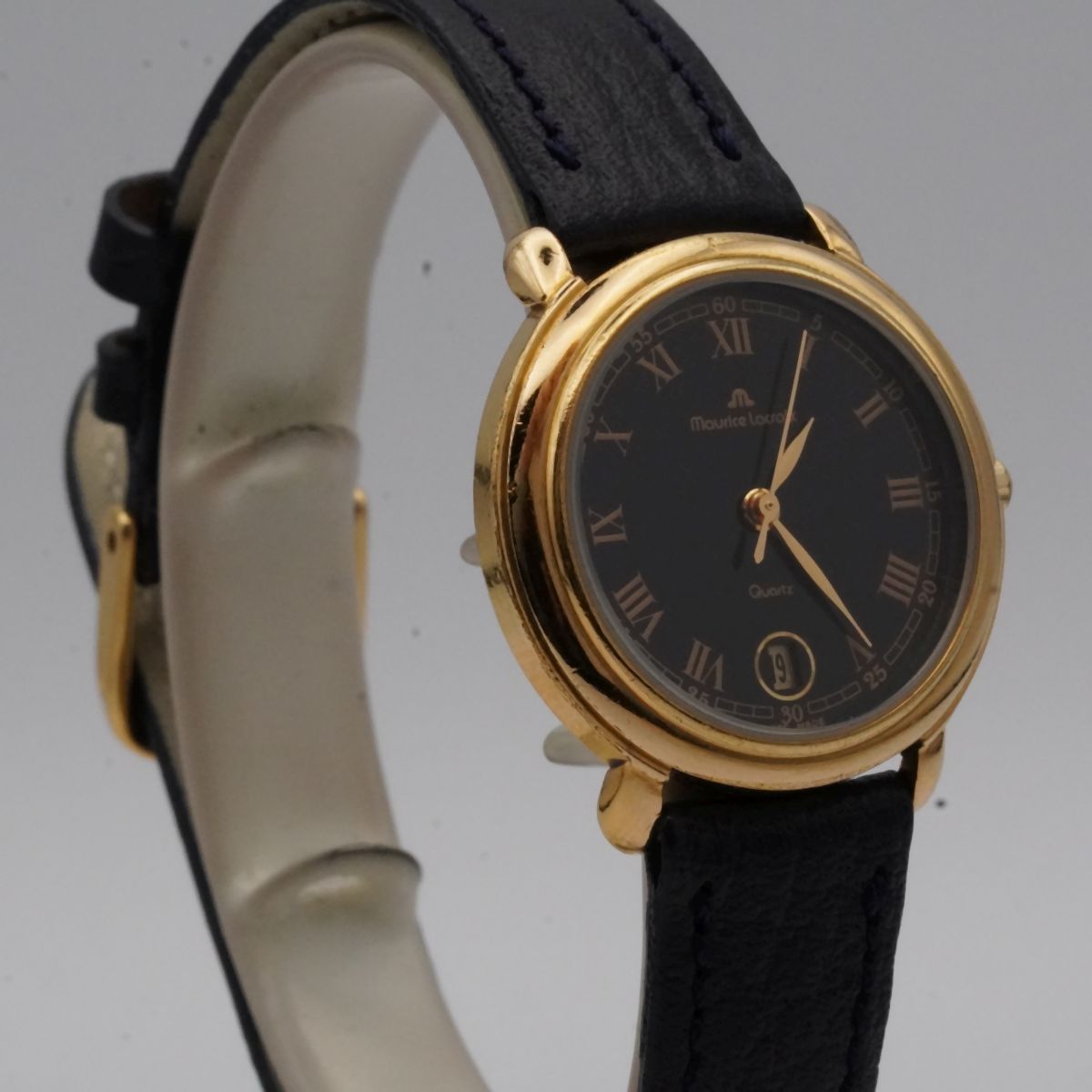 MAURICE LACROIX MIROS DAMEN UHR STAHL QUARZ 89460 25MM VERGOLDET 5