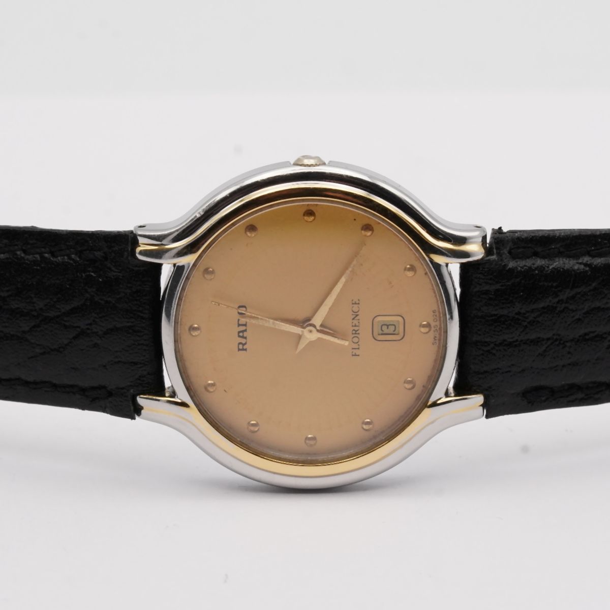 RADO FLORENCE HERREN UHR STAHL QUARZ 33MM STAHL 129.3742.4 VINTAGE ARMBANDUHR Uhrenatelier Halle