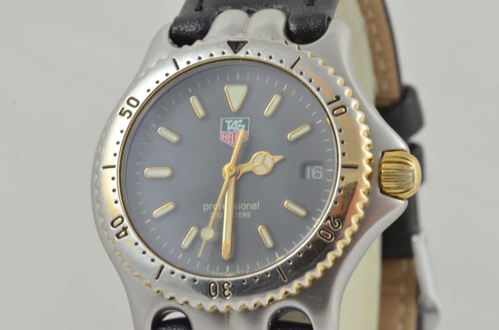 TAG HEUER PROFESSIONAL SEL S95.213 MEDIUM DAMEN UHR STAHL GOLD